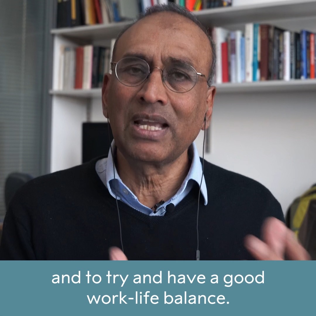 "If you're working non-stop all the time you will burn out." How do you keep a healthy work-life balance as a scientist? Hear 2009 chemistry laureate Venki Ramakrishnan share his best advice on how to achieve a good work-life balance. #NobelPrize