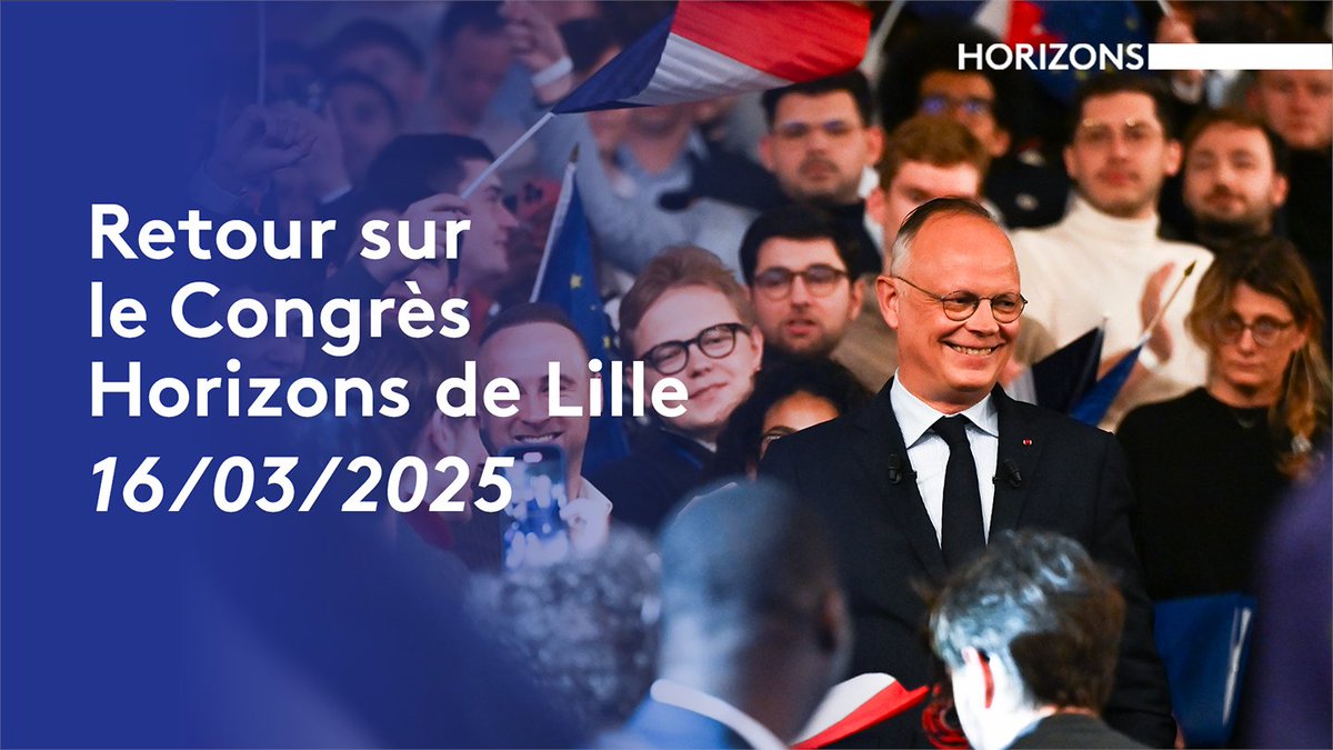 C’était le #CongrèsHorizons de Lille ! ✨ Retour en images sur ce bel événement qui nous réunissait il y a déjà une semaine au Grand Palais de Lille. 🎥 Merci à toutes et à tous pour votre présence, votre énergie et vos encouragements. Prochain Congrès : Marseille, le 17 mai !