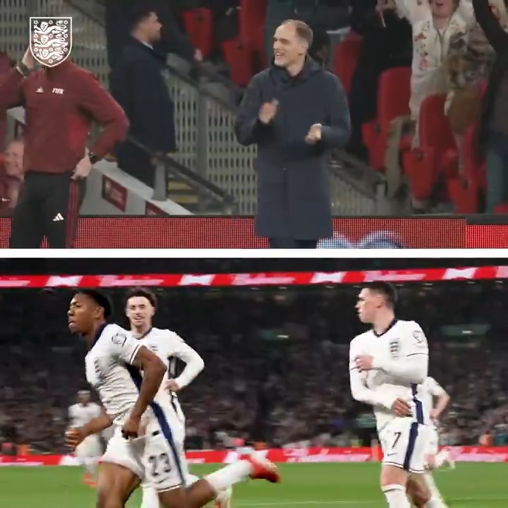 The first goal of the Thomas Tuchel era. ⚽️ Myles Lewis-Skelly