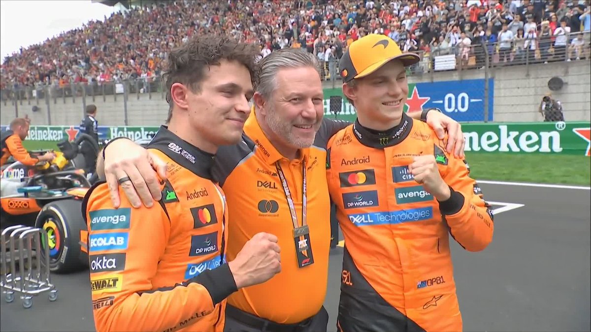 A successful day for McLaren 🟠👏