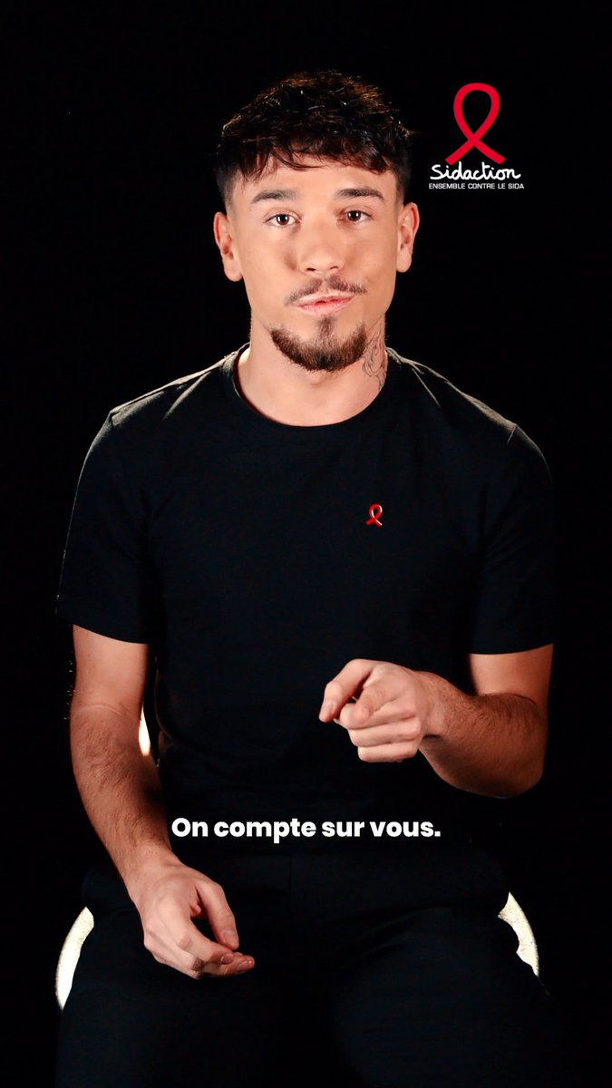 Le combat contre le VIH n'est pas terminé 🎗 Faites un don 📱 de 10€ par SMS en envoyant "DON' au 92110 ou sur 💻 #Sidaction