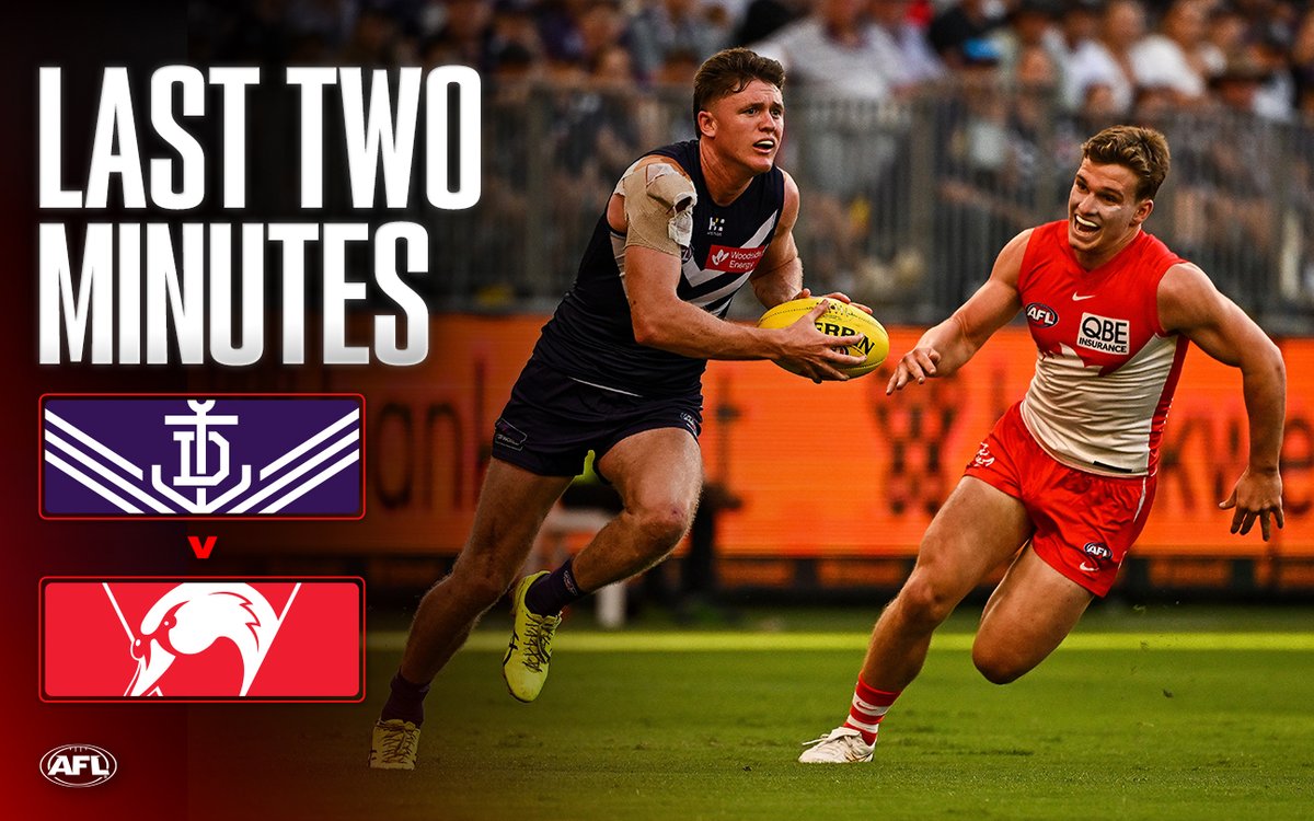 The Dockers led for almost the entire day before Joel Amartey marked inside 50... Watch the thrilling Last Two Minutes now, thanks to OMO Australia.