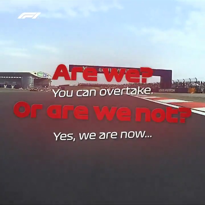 A struggling Hamilton opts to let team mate Leclerc through #F1 #ChineseGP