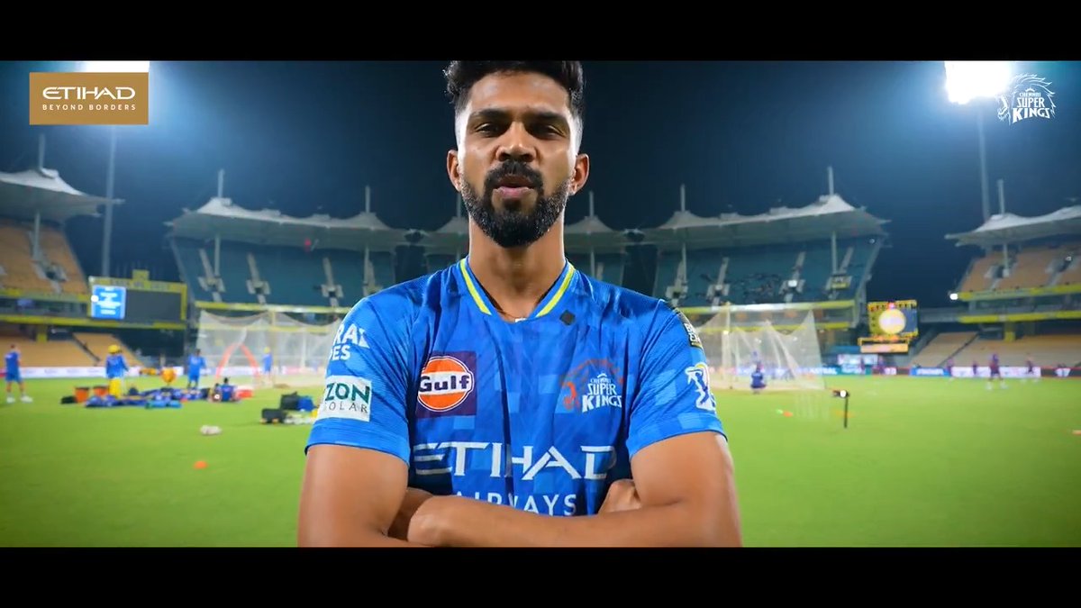 Emotions before the clash! 📈📈📈 Watch the #MatchPreview of an Absolute Cinema of a match ft. Captain Rutu! 💛🤩 #CSKvMI #WhistlePodu #Yellove🦁💛 Etihad Airways
