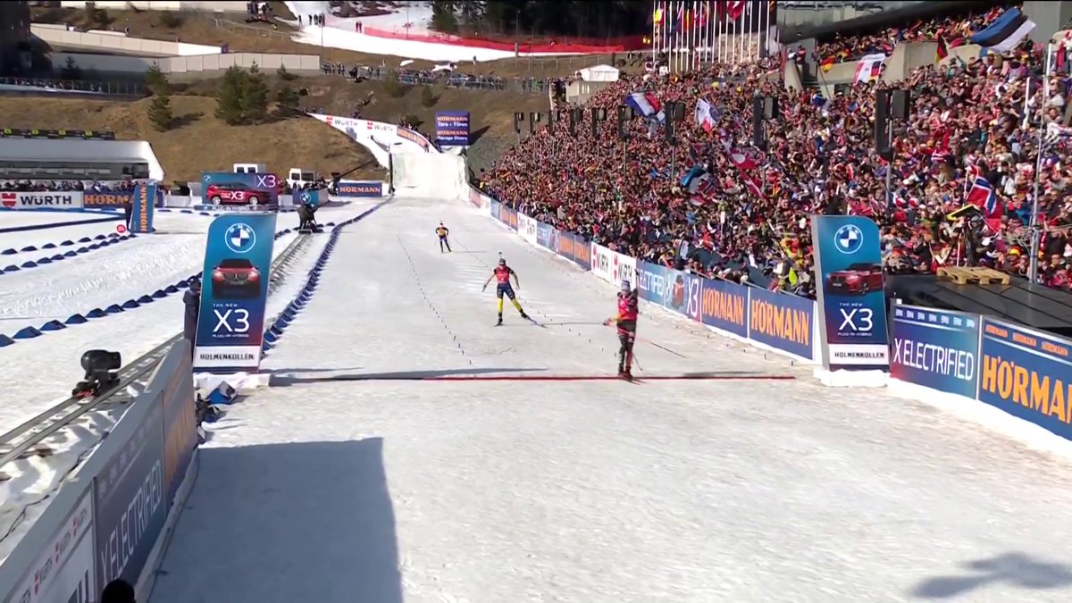 With that finish, Franziska Preuss takes it all 🔥 – last Mass Start win, Mass Start Globe, and the ultimate Total Score victory! ✌️ Glückwunsch, Franzi! 🎉 Watch the action live on and
