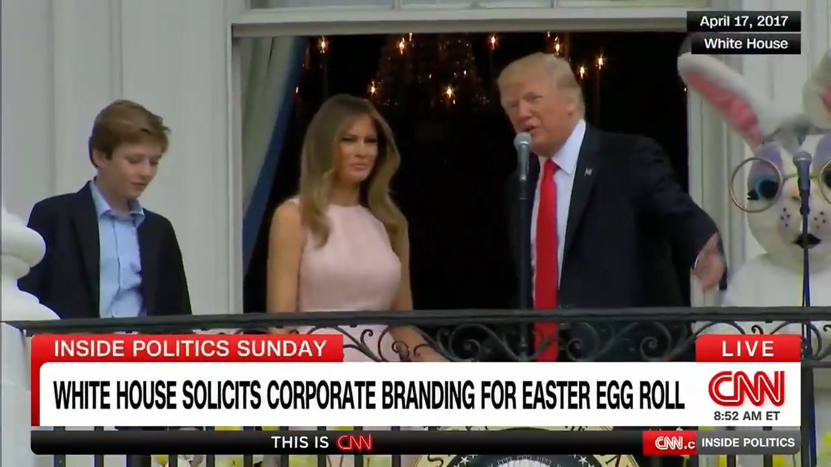 NEW: "This is not your grandmother’s Easter Egg Roll." The White House is seeking corporate sponsorships for its annual Easter event, and it's shocking former White House officials from both parties. Betsy Klein discusses her new reporting with Manu Raju. #InsidePolitics