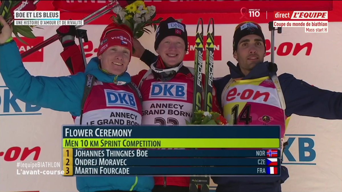 Johannes Boe, le coeur bleu. Retour sur cette histoire d'amour et de rivalité. Un sujet de Pajtak Maud. Le biathlon c'est à suivre sur la chaine L'Équipe #lequipeBIATHLON