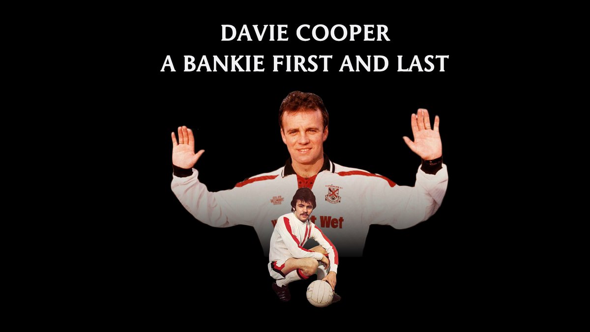 Earlier this afternoon, we joined representatives from Rangers Football Club, Motherwell FC and the Scottish FA to pay tribute to Davie Cooper on the 30th anniversary of his passing. A Bankie first and last ♥️