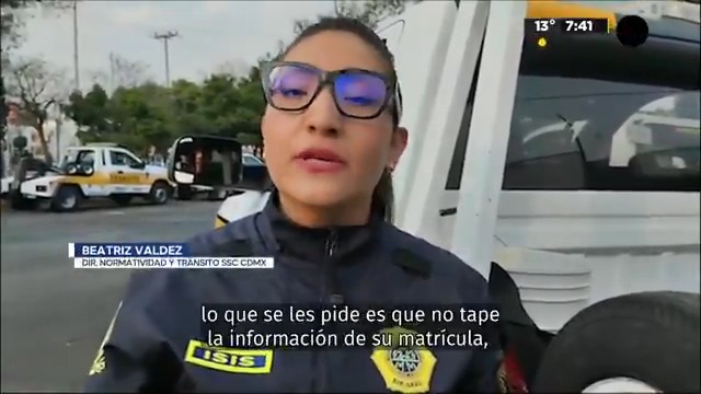 ▶️ Cualquier persona que circule en la #CdMx con vehículos que tengan portaplacas que obstruyan la información de estas, podrá ser detenida y multada por la policía de tránsito. 🚗💲 📺 #TelediarioMatutino Rodrigo Rico M, Joel Valdez y Dany Martin ⭐