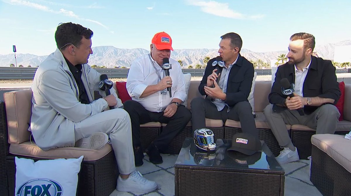 "We're just scratching the surface of [Alex Palou Montalbo's] talent long term." Chip Ganassi is with Will Buxton, James Hinchcliffe, and Townsend Bell. Chip Ganassi Racing | #INDYCAR