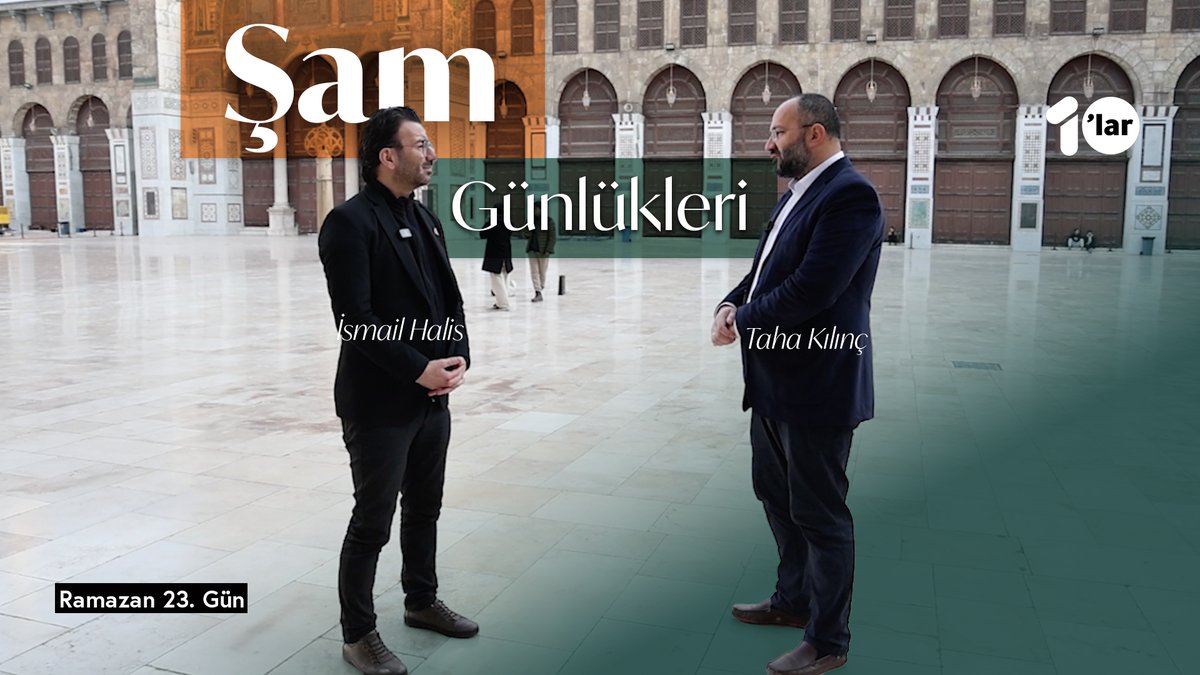 Büyük komutanlar hattı ... Selahaddin, Baybars, Zengi, Ömer Bin Abdülaziz. İsmail Halis ve Taha Kılınç Paylaşımları, Şam Günlüklerine devam ediyor. Şam'da Ramazan 23. Gün 🌙