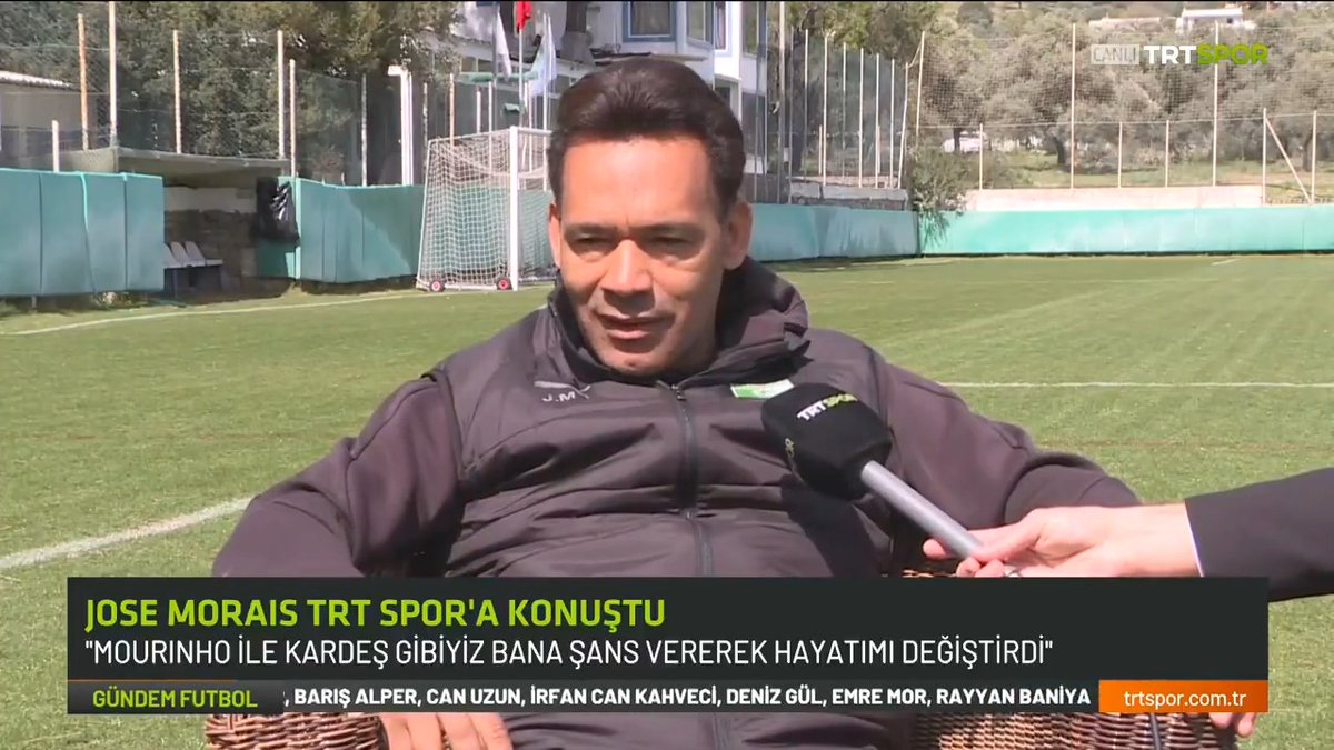 🗣️Jose Morais: Jose Mourinho ile kardeş gibiyiz. Bana şans vererek hayatımı değiştirdi.
