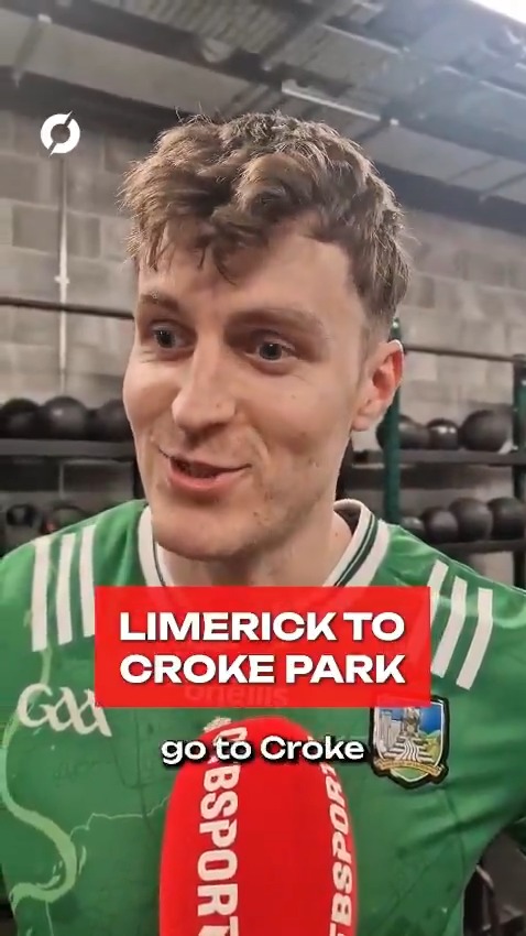 🗣️ "4 goals and 12 points!" 🗣️ "Two left legged finishes, it was a bit mad" James Naughton was at the forefront of Limerick's win against Waterford today, scoring 4 goals and 12 points as the team secure promotion to Division 3 for next year. #GAA #OffTheBall