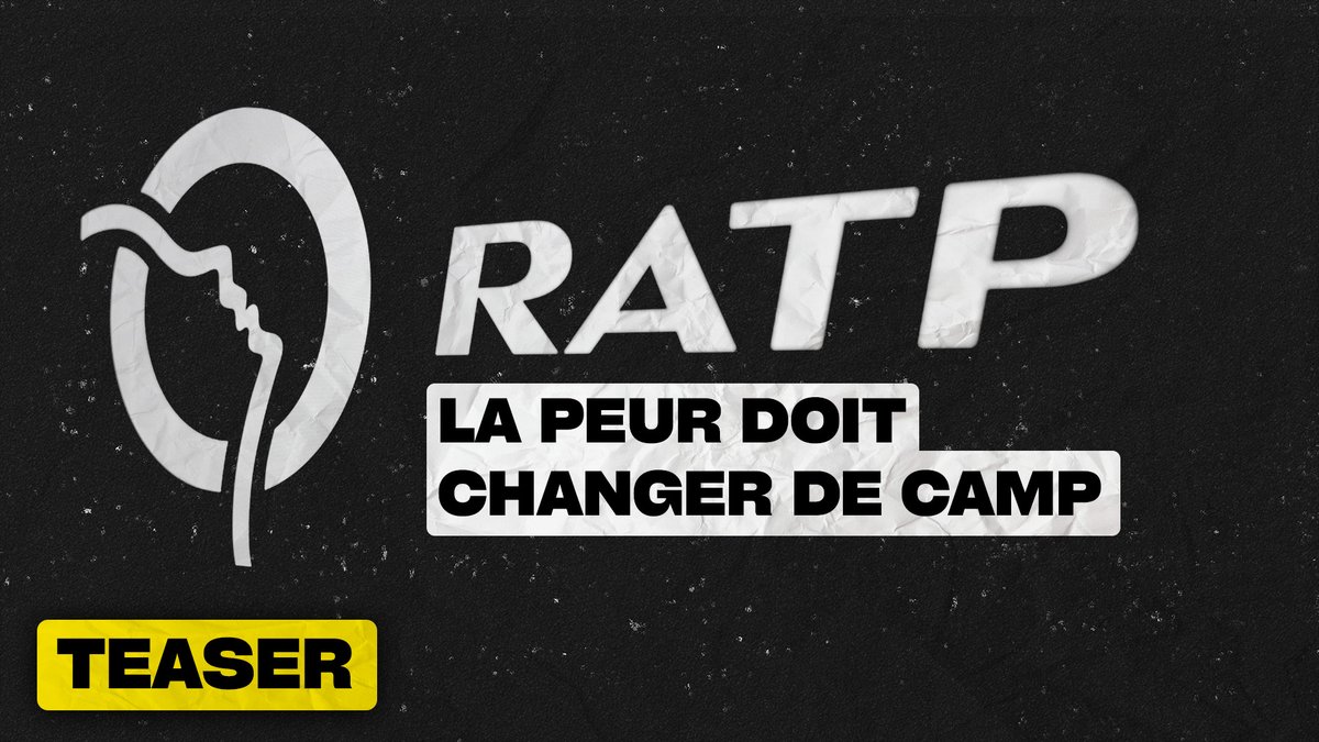 📽️ RATP : DOCUMENTAIRE EXCLUSIF LE 18 AVRIL Rendez-vous le 18 avril 18h à la Bourse du travail de Paris, 29 bvd du temple, pour l'avant-première de « RATP : La peur doit changer de camp », le nouveau documentaire de RP sur les méthodes brutales de la RATP contre ses agents.