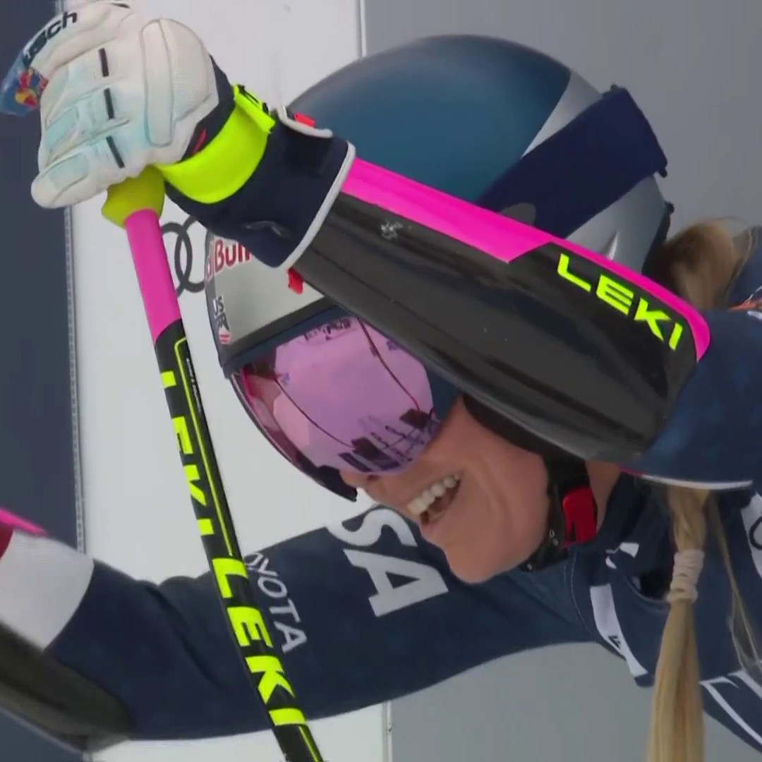 AN INCREDIBLE RUN FOR LINDSEY VONN. 🙌🇺🇸 In what is likely her final race on US snow, she finishes ON THE PODIUM in second place at the Stifel Sun Valley World Cup Finals women's super-G!