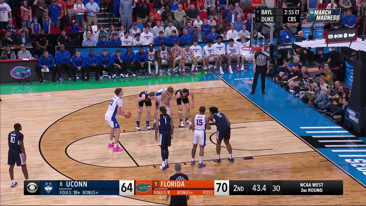 ALIJAH MARTIN WOW 😱 #MarchMadness Florida Gators Men’s Basketball