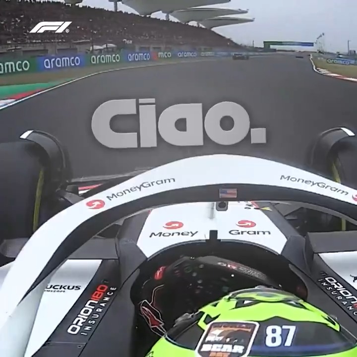 Ciao, Ollie 😁 #F1 #ChineseGP TGR Haas F1 Team