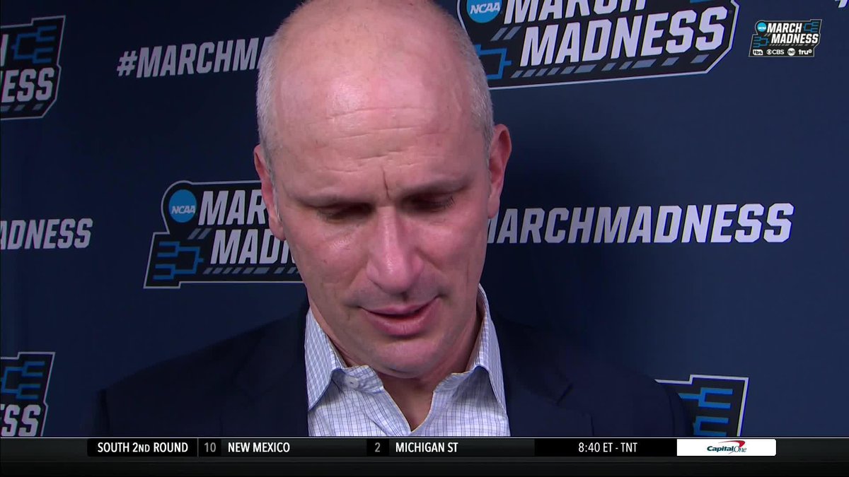 "There's honor in the way we went out." An emotional Dan Hurley spoke with Tracy Wolfson after UConn's second round loss