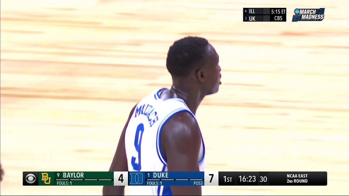 DO NOT TEST KHAMAN MALUACH Duke Men’s Basketball