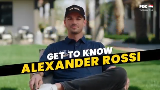 Get to know Alexander Rossi.