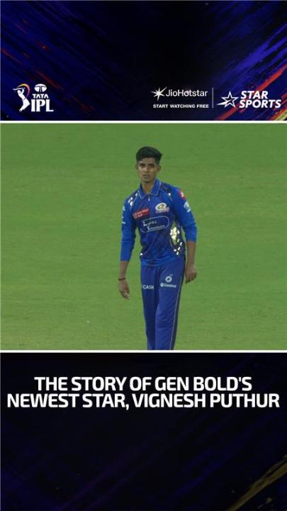 Despite being on the losing side, Gen BOLD's newest superstar Vignesh Puthur put on an unforgettable show against #CSK at Chepauk. 👏👌 From Alleppey to Mumbai, Navjot Singh Sidhu and Jatin Sapru narrate this young star's rise to the big league! 🙌 Watch him next in #IPLonJioStar 👉 #GTvMI | SAT 29 MAR, 6:30 PM on Star Sports & JioHotstar