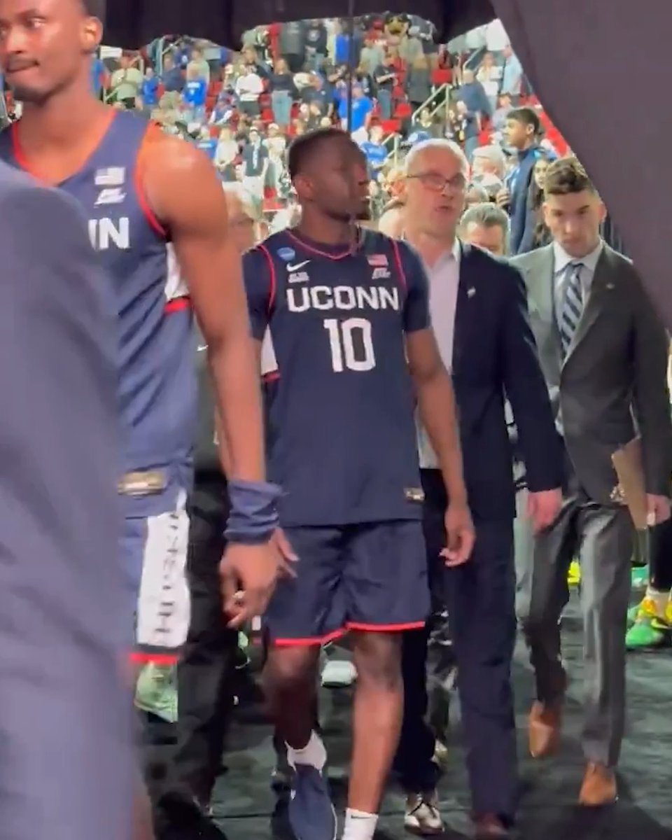 “I hope they don’t f--- you like they f---ed us." Dan Hurley to the Baylor team after UConn was eliminated by Florida. (via Joey Ellis)