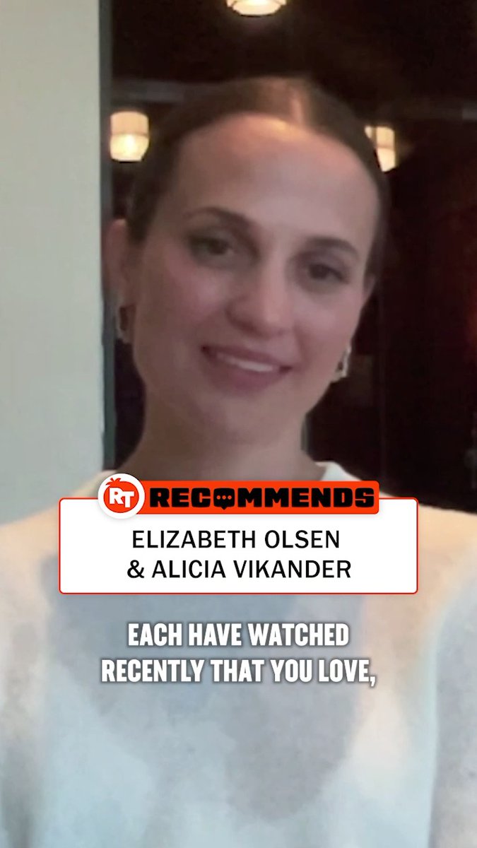 #TheAssessment stars Elizabeth Olsen and Alicia Vikander share which TV shows they would recommend people to watch next.