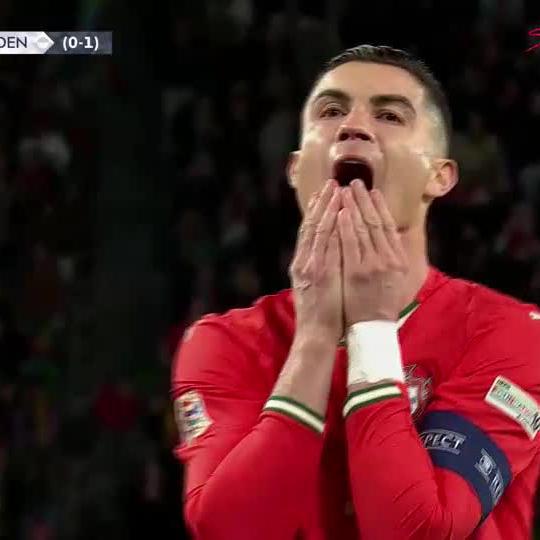 You don't expect this from Cristiano Ronaldo 😲❌ 📺 Stream #NationsLeague on DStv: