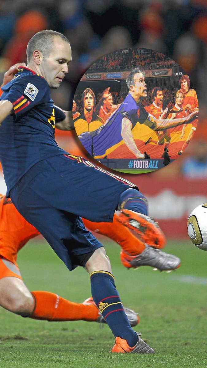 💥 La respuesta de España al tifo de Países Bajos en el partido de ida llegó... en forma de vídeo en el marcador de Mestalla ⚽🇪🇸 El gol de nuestras vidas retumbó casi como aquella noche en Johannesburgo 📹 José Félix Díaz #NationsLeague