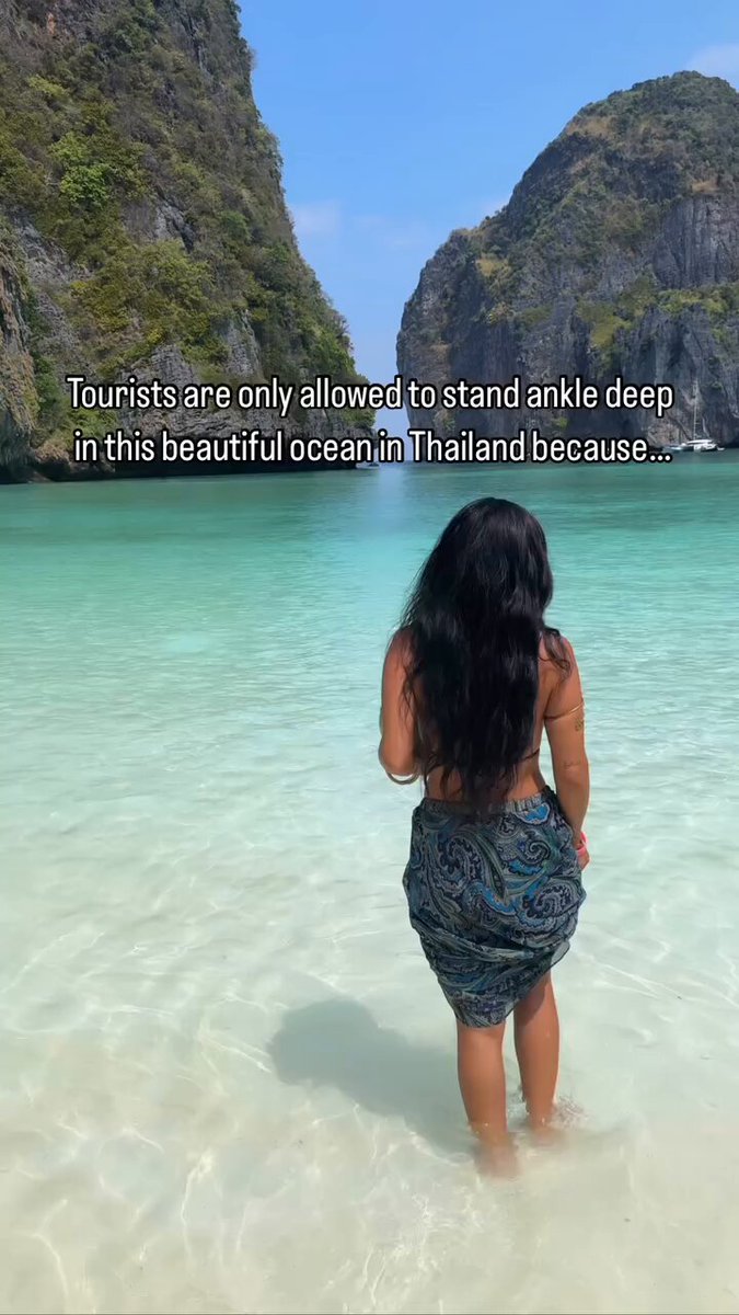 On some Thailand beaches tourists aren’t supposed to paddle deeper than their ankles. The reason given will absolutely shock you.