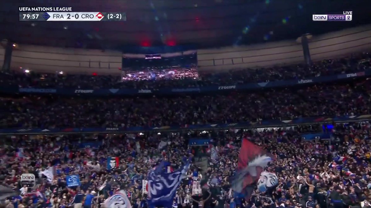 🚨🚨🚨🚨🚨🚨🚨🚨🚨🚨🚨🚨🚨🚨 ريمونتادا من منتخب فرنسا ضد كرواتيا اليوم 😰 عثمان ديمبلي يسجل هدف التعادل لصالح فرنسا فرنسا 2-2 كرواتيا في المجموع