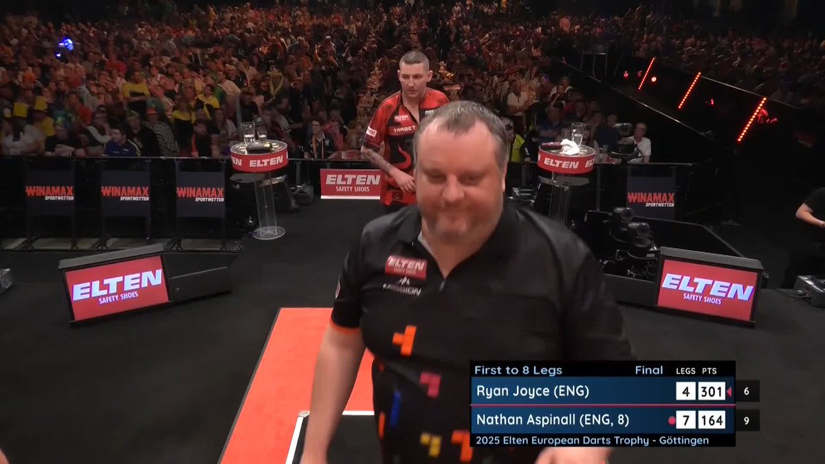 ASPINALL IS THE CHAMPION! 🏆 Nathan Aspinall beats Ryan Joyce to win his first European Tour title! 📺 #ET2 | Final