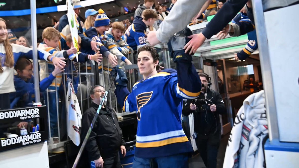 You'll never forget the first time you touch the ice as an NHL player 🥹 Enjoy the moment, Dalibor Dvorsky!