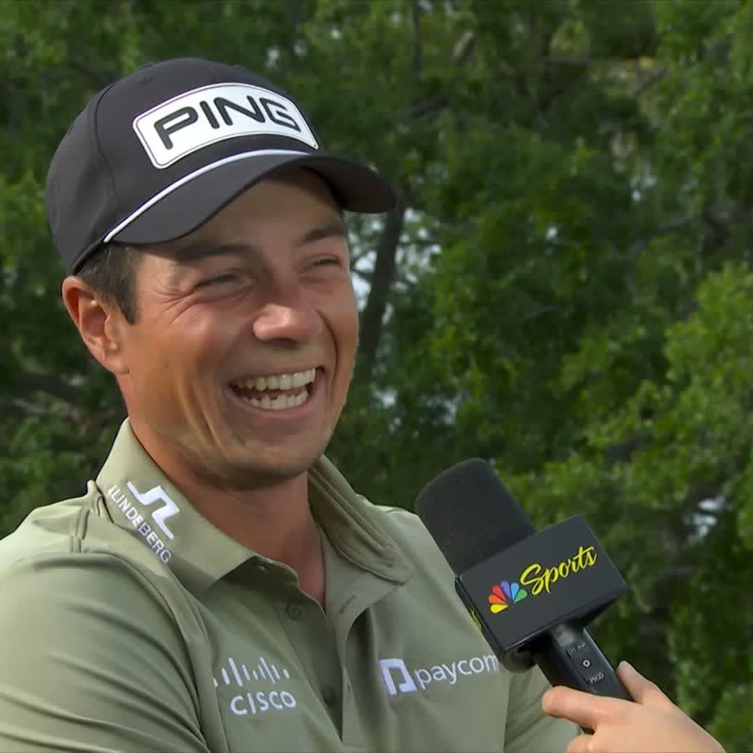 🗣️ "I honestly did not believe that I could do it this week" Viktor Hovland wins the Valspar Championship, his first PGA Tour win since 2023 🏆