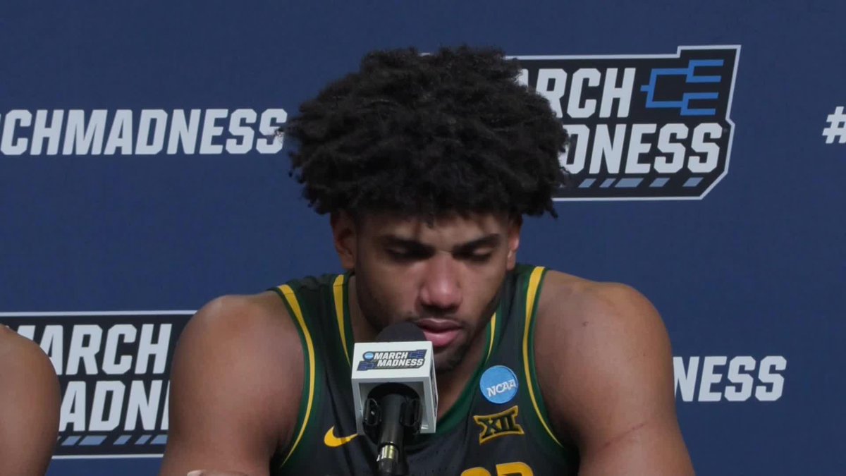 "Basketball has changed my life" 🙏 Baylor Men’s Basketball's Norchad Omier reflects on his time with the Bears 💛 #MarchMadness