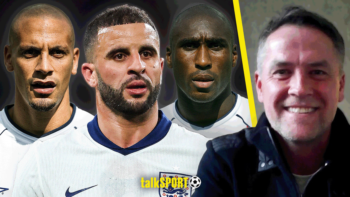 "Our defence would wipe the floor with anything at the moment." 💪 Michael Owen compares the current England squad to the Golden Generation! 👀