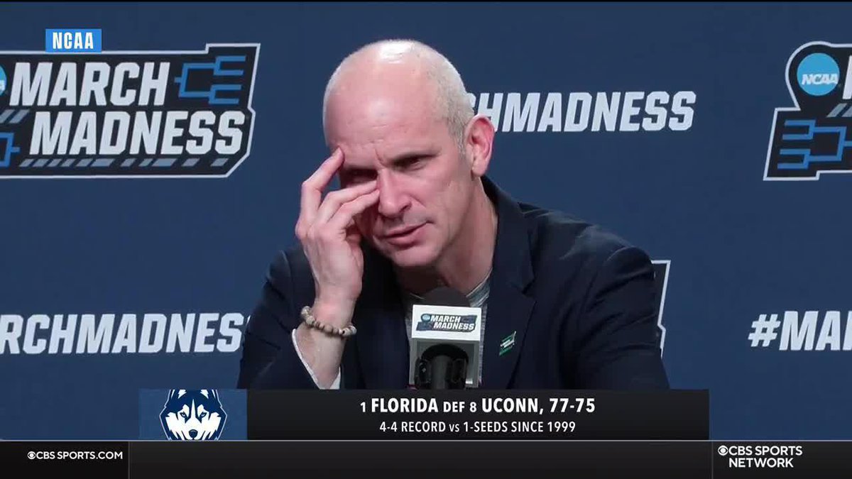 "You just get caught up in this tidal wave of success that we've had. You lose perspective. You struggle with the ego at times because you've been on this incredible run..." - Dan Hurley 🏀🎙️ #MarchMadness