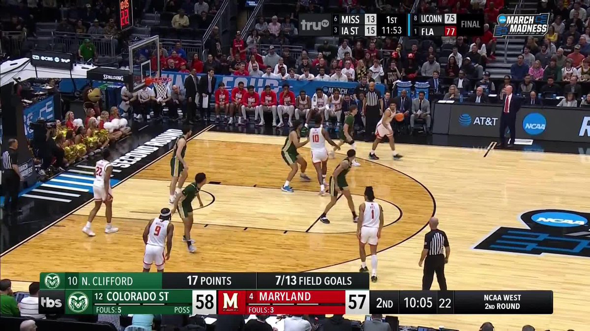 NIQUE CLIFFORD HAMMER TIME 🔨 #MarchMadness
