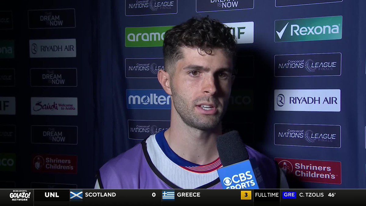 "This team is everything to me. I care so much for this team, this country. I hope people know that about me." 🎙️🇺🇸 Christian Pulisic following the USMNT's loss to Canada in Nations League 🥲 (via Golazo America)