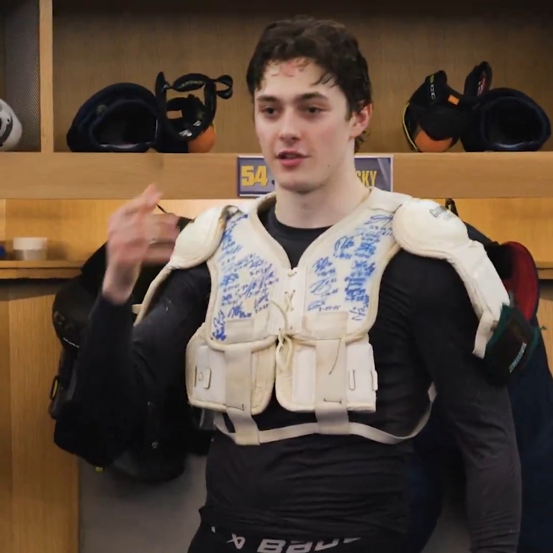 These shoulder pads are older than Dalibor Dvorsky