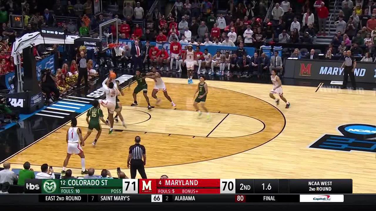 "That is one of the most difficult shots in the game of basketball, especially under those circumstances." - Clark Kellogg on Derik Queen's winner