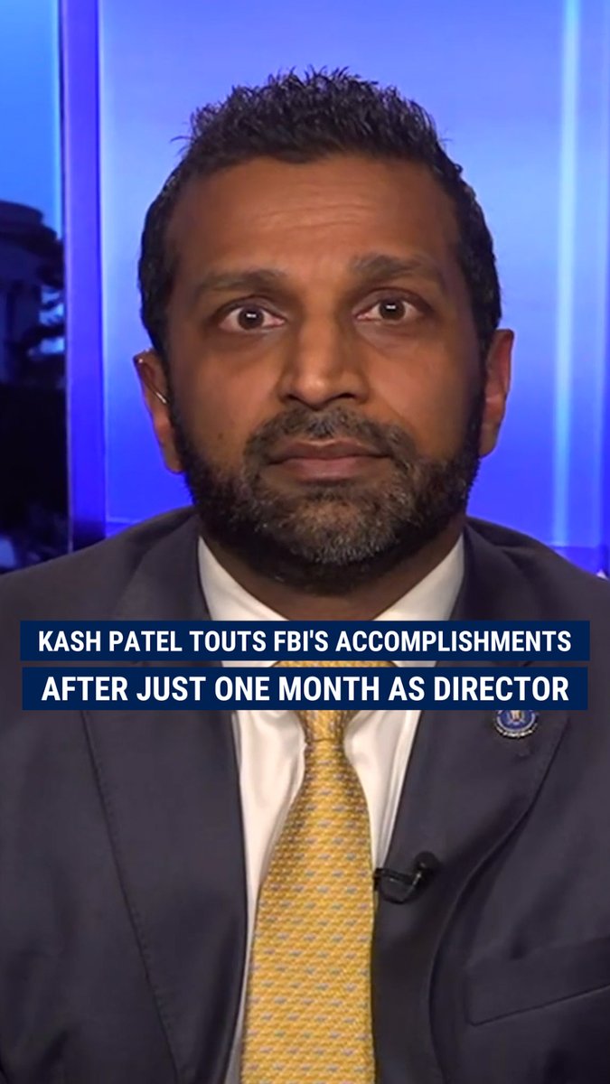 FBI Director Kash Patel highlights the bureau's accomplishments in his short tenure, including arresting 3 of the FBI's most wanted criminals in the past 3 weeks during an exclusive 'Sunday Night in America' with Trey Gowdy.