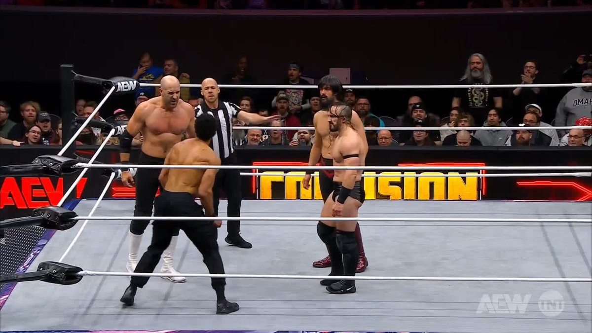 AR Fox FIGHTING for his LIFE! Can Top Flight and Fox pull off the upset and knock off the Trios Champs? Watch #AEWCollision on TNT + Max Swiss | BASTARD | YUTA | Darius Martin | Dante Martin | AR FOX