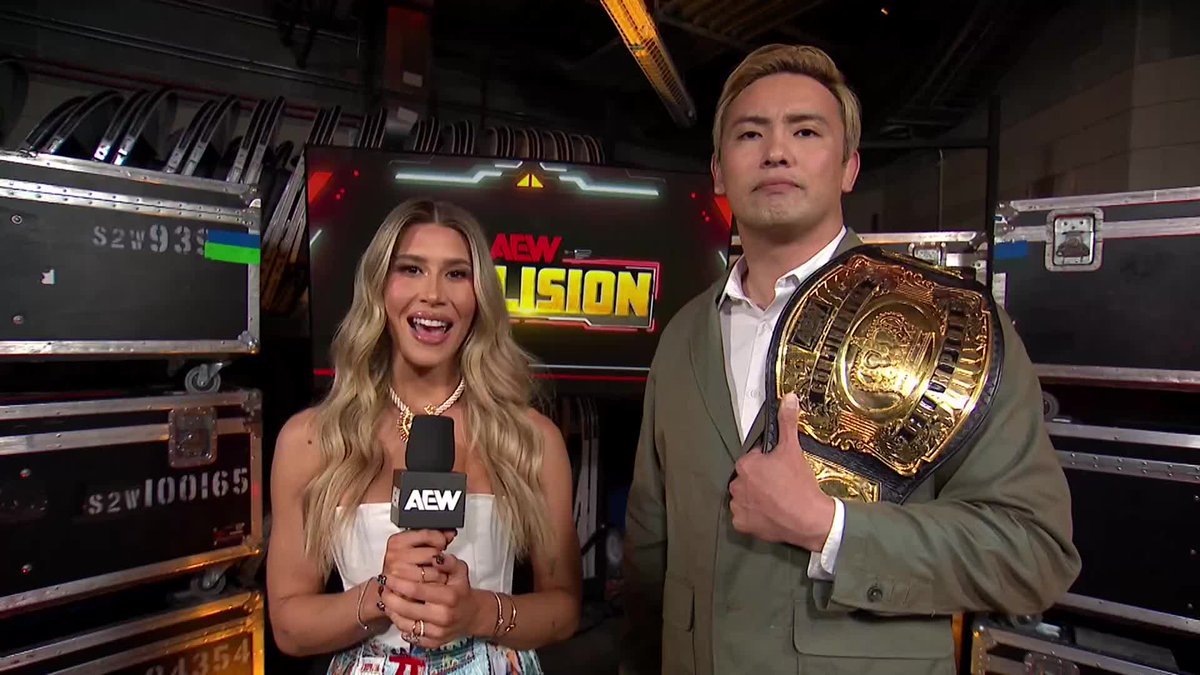 The AEW Continental Champion Kazuchika Okada shows no signs of slowing down as he continues to dominate in 2025! Watch #AEWCollision on TNT + Max Kazuchika Okada