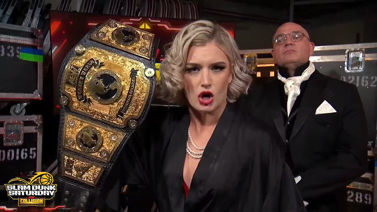 “Hercules doesn't have my thighs.” Toni Storm cut a FULL BLOWN GREEK MYTHOLOGY promo on Megan Bayne immediately after her video package, LMAO. She's the best.