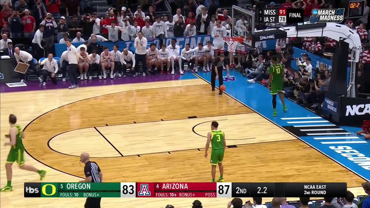 "The Wildcats take care of an old rival and say hello again to the Sweet 16!" 🗣️ Arizona continues their run in the dance 🕺 #MarchMadness