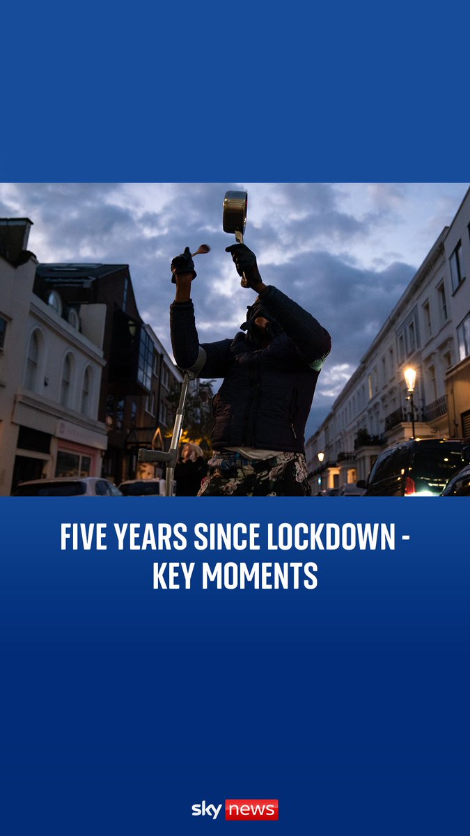 On 23 March 2020, Boris Johnson addressed millions, urging them to "stay at home" to protect the NHS and save lives. Five years on, we look back at the key moments that shaped the UK's COVID-19 lockdowns.