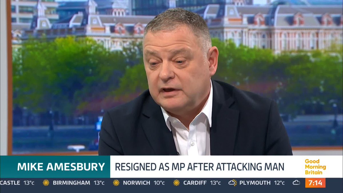 Mike Amesbury's decades-long career in politics vanished overnight, when the Labour MP drunkenly attacked one of his constituents, punching him to the ground in October last year. Mike Amesbury pleaded guilty to common assault and was sentenced to 10 weeks in prison.