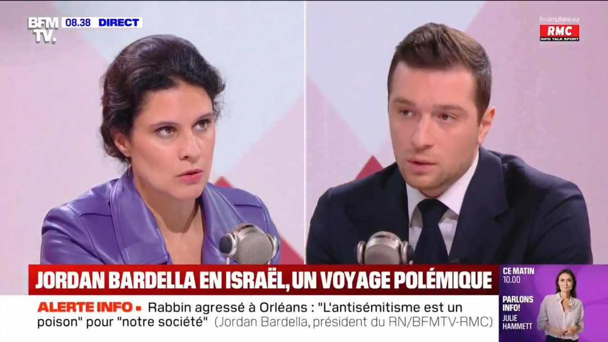 Je me rendrai en Israël dans quelques jours pour intervenir sur la grande cause de la lutte contre l'antisémitisme. Je m'y rendrai aussi par solidarité pour une Nation qui lutte contre le fondamentalisme islamiste et le terrorisme. #FaceAFace