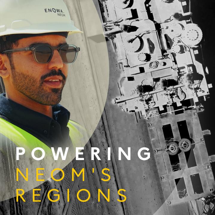 #ENOWA, NEOM's sustainable energy subsidiary, has installed two 200-tonne transformers at #Trojena, delivered via the #PortofNEOM in #Oxagon⚡️🚢 These key elements will ensure a reliable energy supply and a sustainable future for the mountains of #NEOM 🏔️